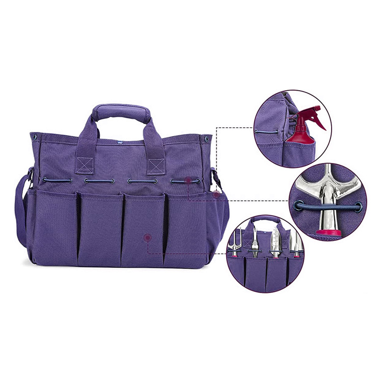 High Quality Polyester Home Tools Storage Organizer Garden Tote Bag