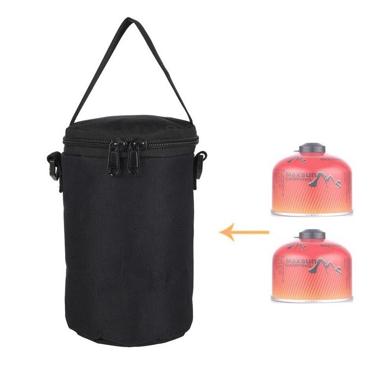 Portable Camping Gas Lamp Lights Storage Bag Camping Gas Tank Bag