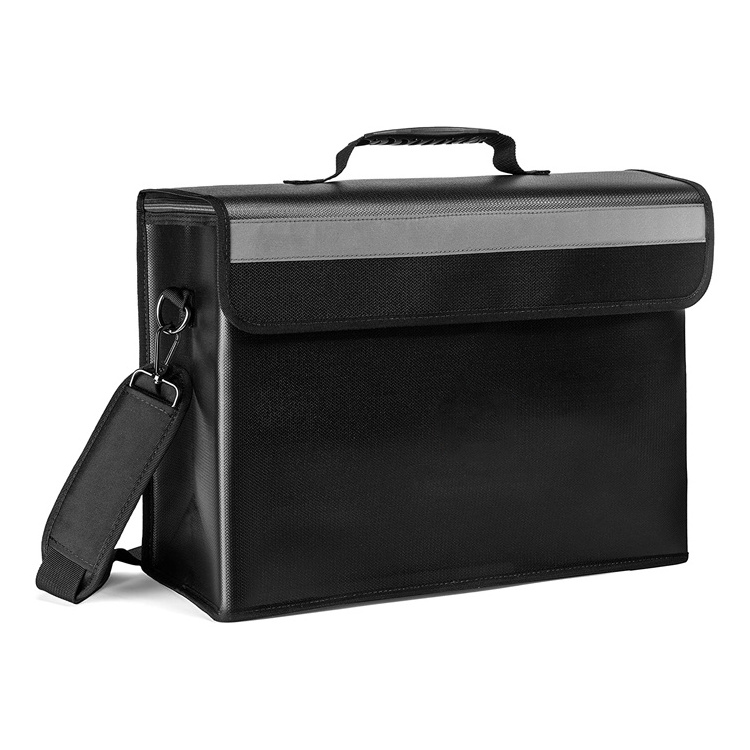 Large Everyday Use Waterproof Fireproof Bag Briefcase for Documents