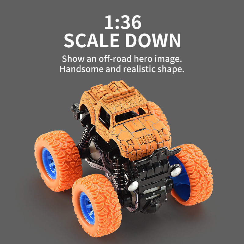 4x4 inertial drive off-road climber friction power small monster truck toy