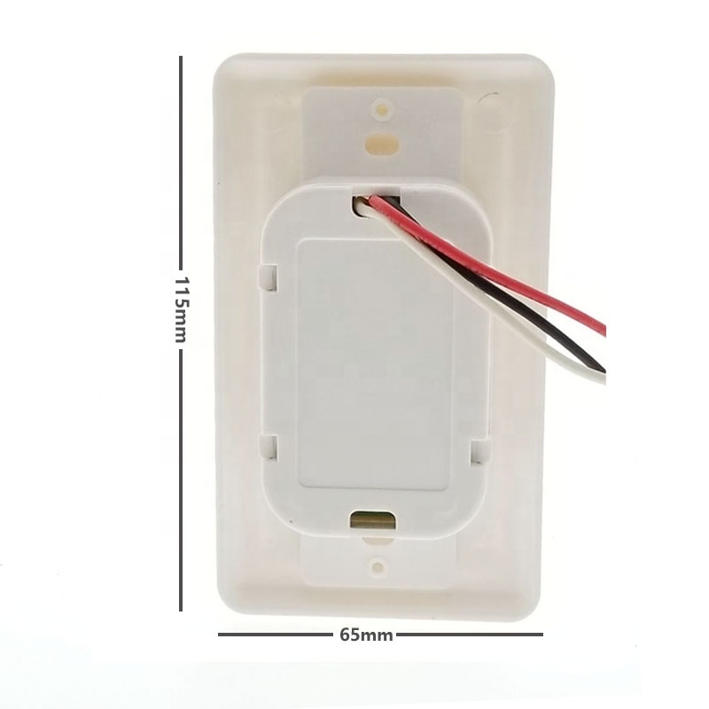 Wall Mounted Occupancy Motion Sensor Switch 180 Degree Detection Human Body Motion Sensor Light Switch