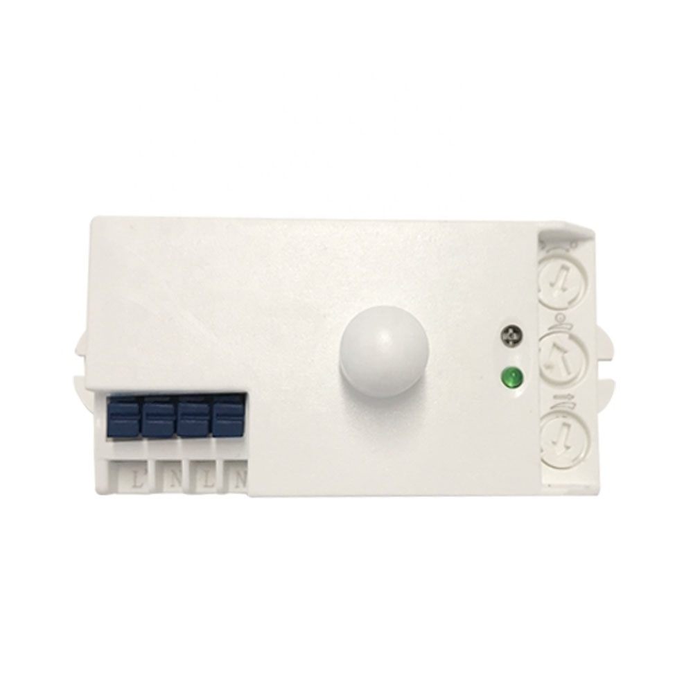 New Arrival 85x38x40mm AC 220V-240V 360 Degree 5.8GH Indoor Ceilling Microwave Radar Sensor Body Motion HF Detector Light Switch