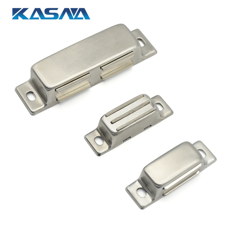 304 Stainless Steel Magnetic Door Catch Heavy Duty Magnet Latch Cabinet Catches for Cabinets Door