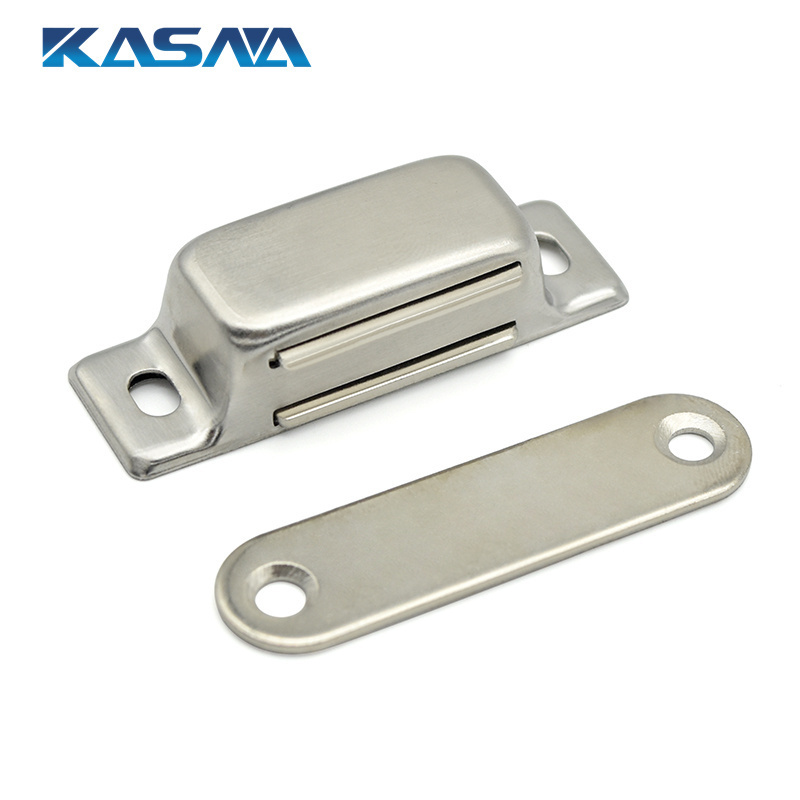 304 Stainless Steel Magnetic Door Catch Heavy Duty Magnet Latch Cabinet Catches for Cabinets Door