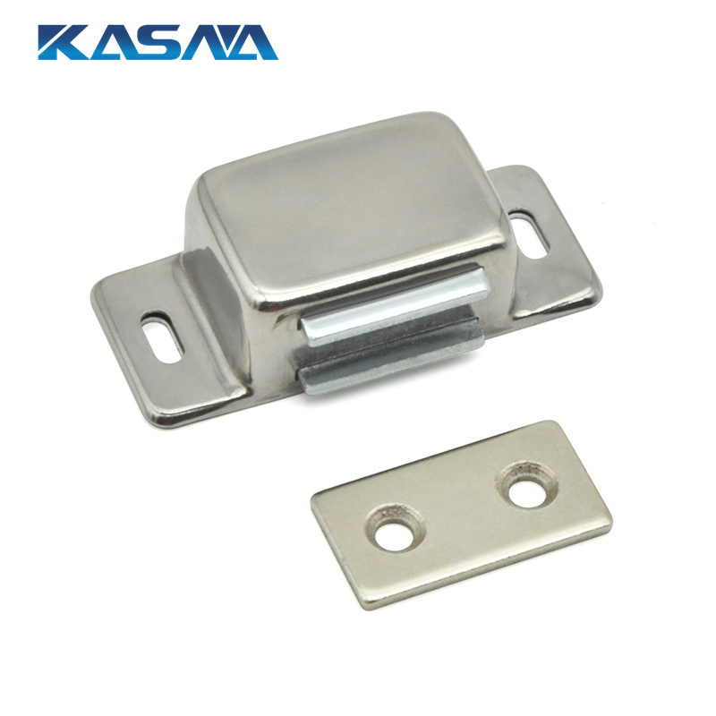 304 Stainless Steel Magnetic Door Catch Heavy Duty Magnet Latch Cabinet Catches for Cabinets Door