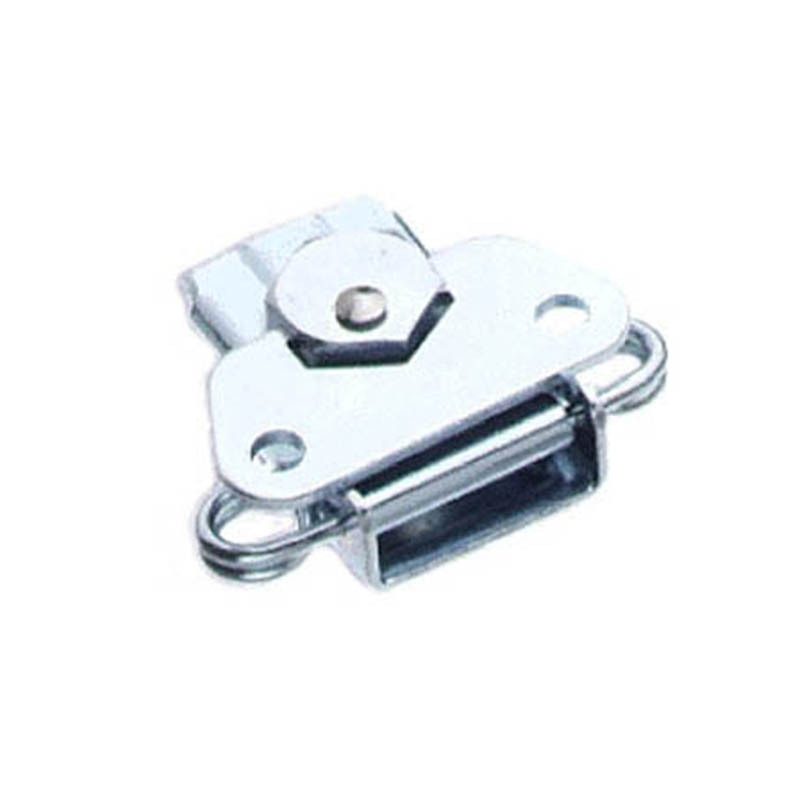 Carbon steel galvanized K4-2359-07 spring type butterfly buckle for aviation box pull type buckle