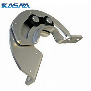 Semi circular stainless steel sliding hinge R6 stainless steel hidden hinge