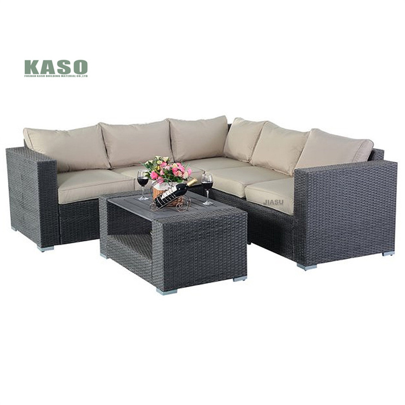 Patio Furniture Storage Outdoor Rattan Bench Storage Resin Deck Box Garden Storage