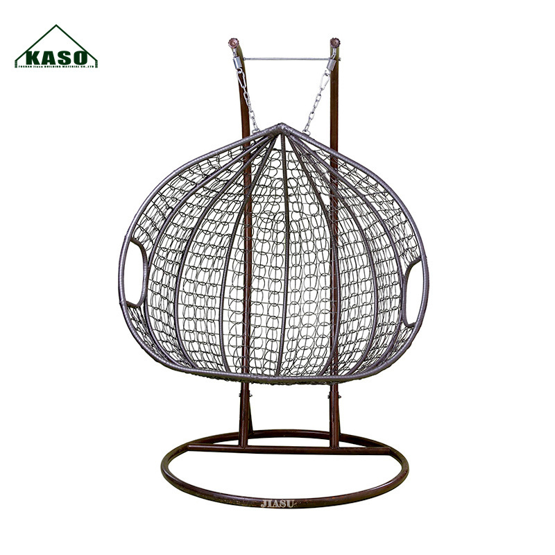 Popular Design Rocking Rattan Outdoor Leisure Hammock Garden Set Manufacturer For Patio Swing Chair