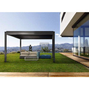 Aluminum Pergola Brackets Exterior Outdoor Gazebo Aluminium Bioclimatic Arches Arbours Pergolas