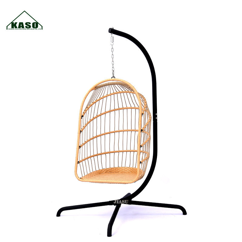 Indoor Egg Rattan Hanging Outside Circle Outdoor Furniture Two Person Hammock Swing Chair