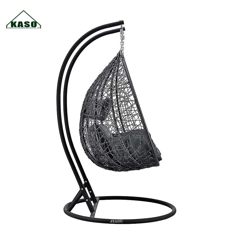 Indoor Egg Rattan Hanging Outside Circle Outdoor Furniture Two Person Hammock Swing Chair