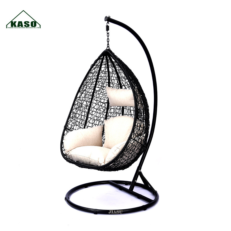 Furniture Rattan Egg Swings Bed Balcony Transparent Mini Metal Home Chairs Covering Antique Patio Swing Chair