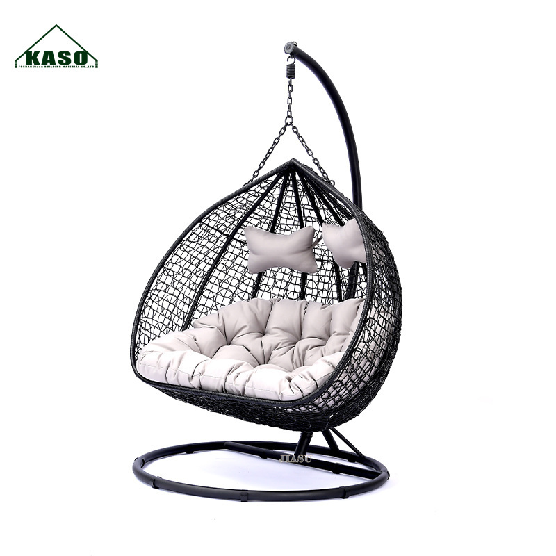 New Arrival Adult Set Aviator Egg Bamboo Bed Chaise Lounge Buff Chair For Hotel Project Patio Swing