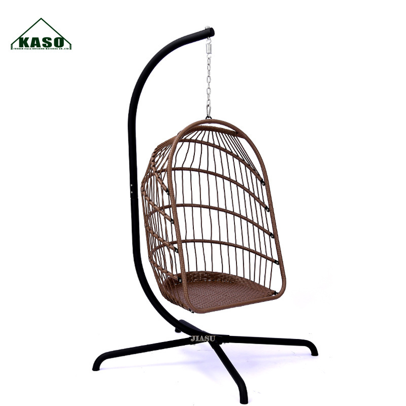 Patio Outdoor Indoor Hammock Double Mosquito Net Garden Furniture Egg Swing Chair With Stand