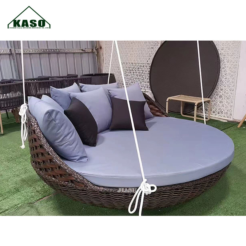 Brand New Price Indoor Bed Sun Bird Nest Daybed Black Outdoor Garden Swing With Hammock Chair Stand