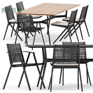 Modern High-Quality Metal Outdoor Furniture Set Da Giardino Garden Seating Sets