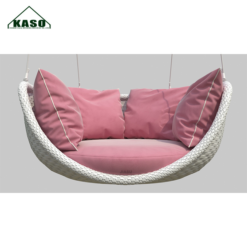 Fashion Set Patio Swing Daybed Large Hotel Used Furniture Outdoor Found Hanging Gazebo Garden Lounge Sofa Chaise