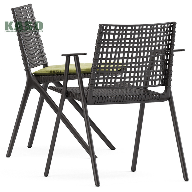 Outdoor Furnitures Widely Used Garden Metal Beach Rocking Chair For Courtyard