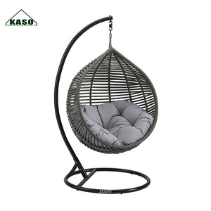 Morden Style Patio Waterproof Hot Sale Outdoor Round Rattan High Quality Garden Bed Kid Indoor Hanging Swing Chair