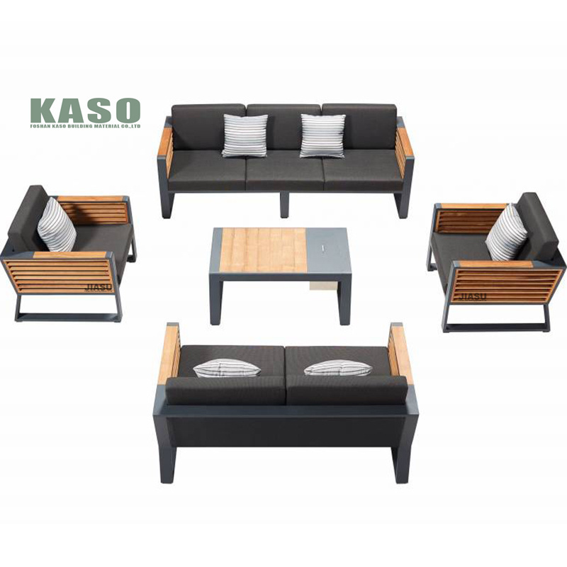 Wooden Garden Sofa Set Leisure Metal Lounge Rh Chair Used Dining Table Sets Modular Teak Wood Outdoor Furniture