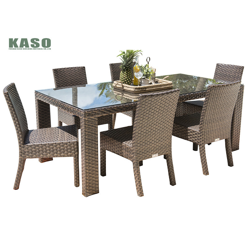 Outdoor Dining Table 12 Seater Modern Aluminum Sets Grays Wicker Patio Bistro Sectional Garden Furniture Rattan Dinning Set