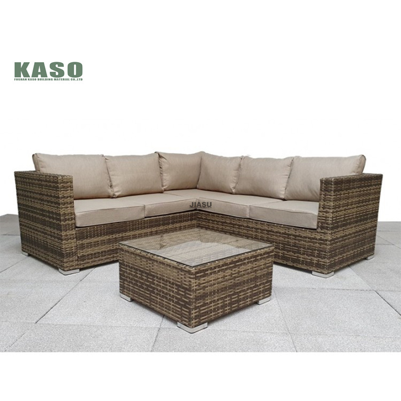 10 Seat Chair Table Seater Bench Garden Luxury Furniture Sets Modern Aluminum Patio Brown Foshan Hotel Wicker Outdoor Dining Set