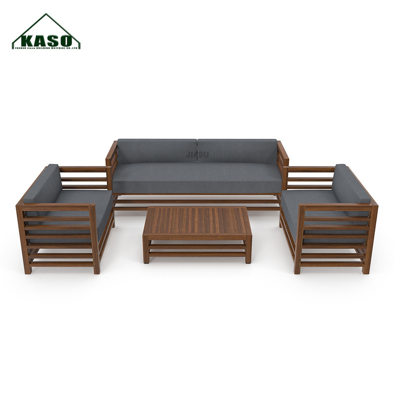 Outdoor Garden Heavy Duty Furniture Used Furniture Outdoor Lounge Set With Quick Dry Cushion