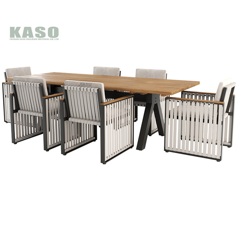 Garden Furniture Outdoor Alum Foldable Table And Chairs Set Of 3 For Balcony