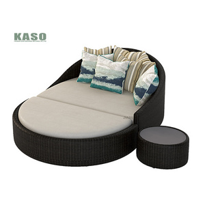 Outdoor Popular Used S Shaped No Arm Chaise Lounge