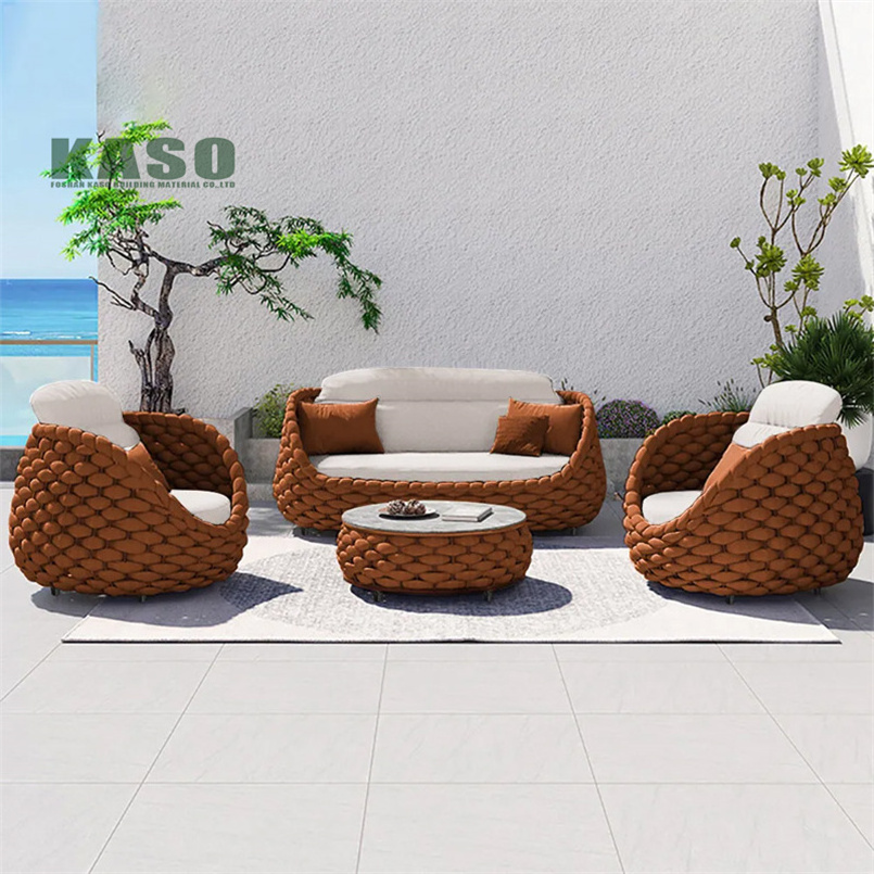 White Water Proof Cover Rattan Seat Sets Wood Modular Set Wooden Wicker Waterproof Modern Outdoor Sofa With Teak