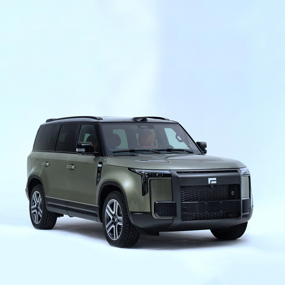 High Quality Dual Motor Extended Range SUV Polar Stone 01 Exclusive 6-Seater Version Range Extender Electric Car