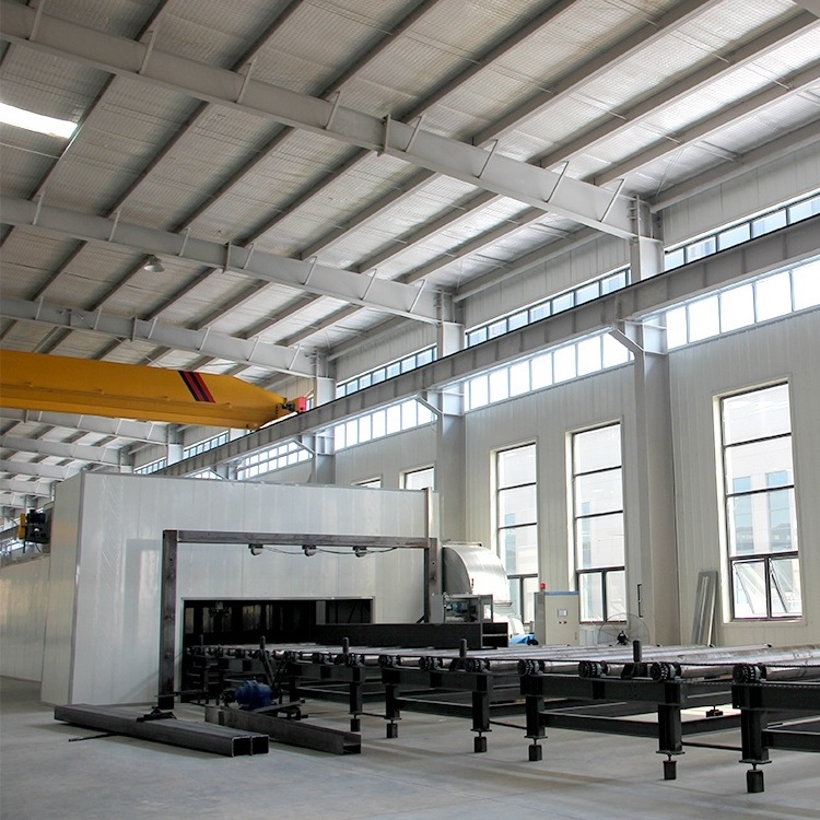 Best selling H beam structural steel automatic powder coating line