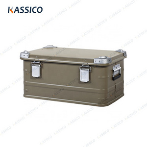 Customized Aluminum Camping Storage Boxes and Metal Outdoor Transport Cases