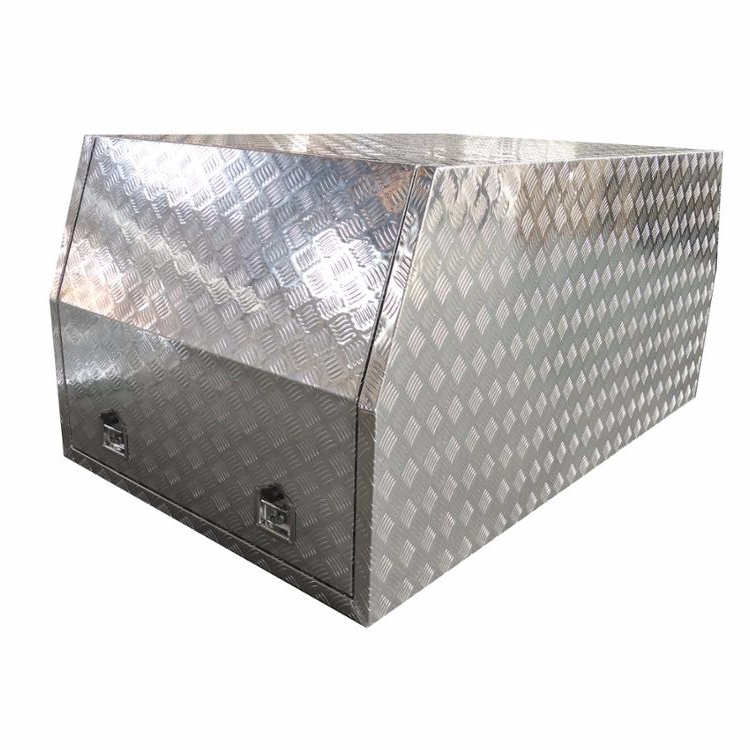 Aluminum Ute Canopy Tool Boxes with Dog Transport Box