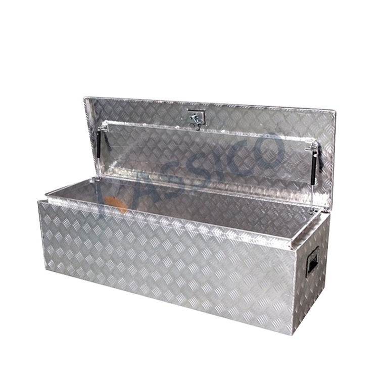 Aluminum Storage Tool Box For Pick Up Truck Bed With Lock