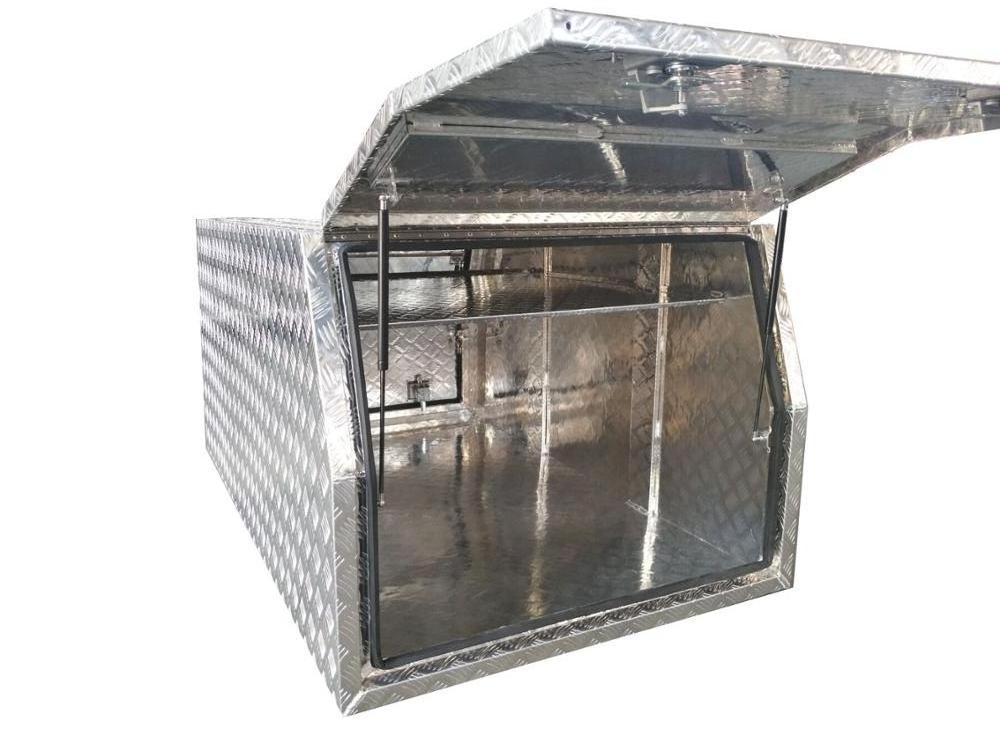 Aluminum Ute Canopy Tool Boxes with Dog Transport Box