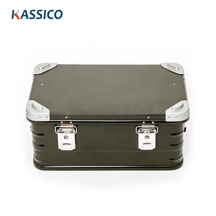 Customized Aluminum Camping Storage Boxes and Metal Outdoor Transport Cases