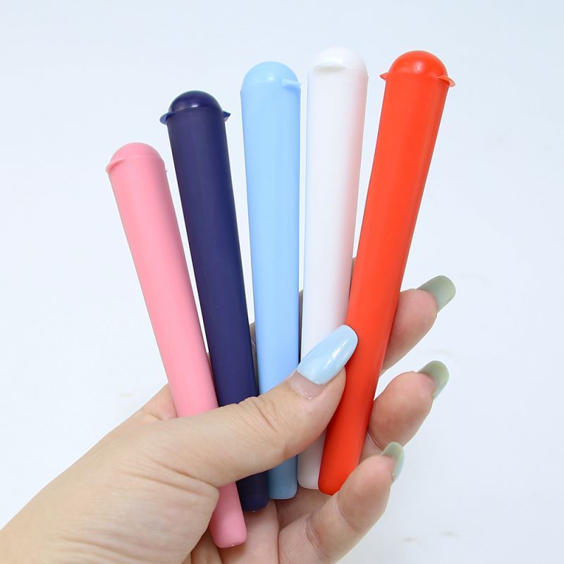 Custom 120mm White Pink Color Plastic Tube Airtight Cigar Storage PP Container Portable One Piece Conical Smoking Roll Tubes