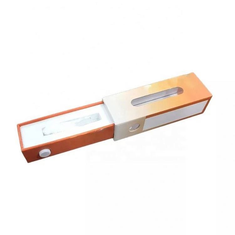 Custom size drawer packaging Box 1/2 Gram Packaging Boxes Cardboard Logo Printed Empty 1ml Cartridges Box