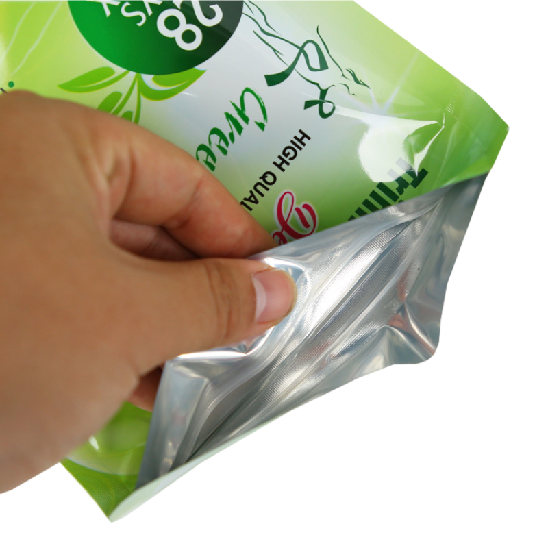 Standup Food Digital Print Tea Pouch Custom,Custom Ziplock Bolsas bag Stand Up Pouch Bag, Stand Up Pouch Packaging