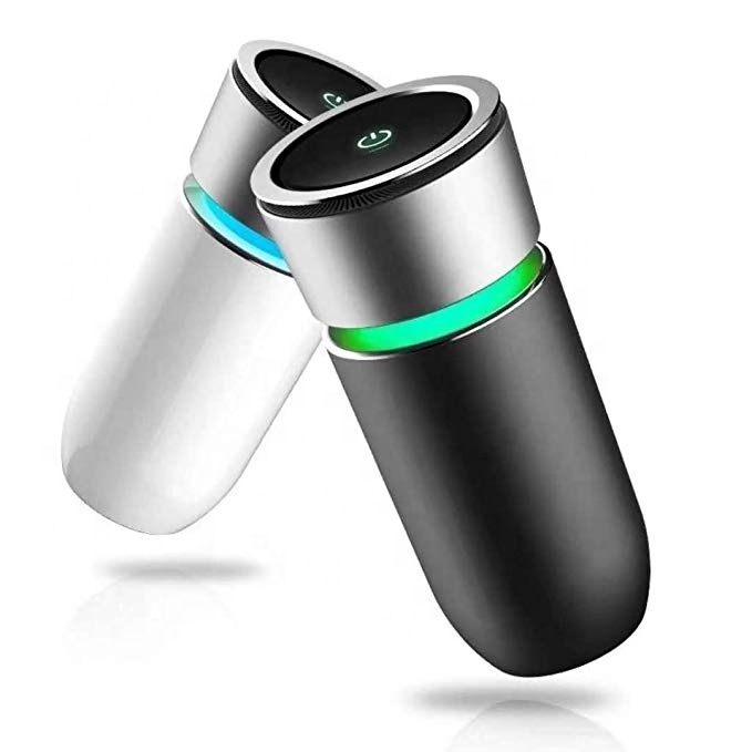 Mini Portable USB Air Purifier For Car Office  With Negative Ion Removing Smoke Dust and Odor