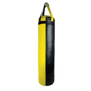 High Quality Custom Boxing Punching Bags Heavy Unfilled Boxing Sand Punch Bag With Chain