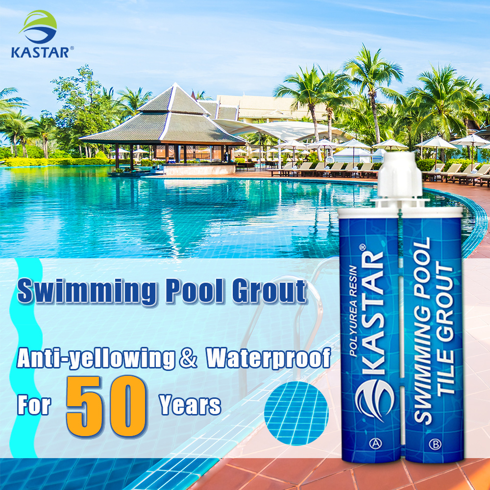 Super Waterproof Non-Toxic Swimming Pool Tile Adhesive Tile Grout For Swimming Pool And Bathroom