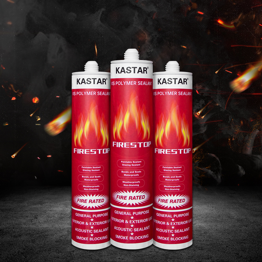 High Temperature Resistant Ms Polymer Sealant Ms Hybrid Adhesive Fireproof Sealant