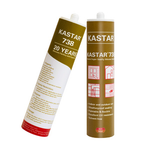 Neutral Weathering High Temperature Clear waterproof insulating concrete silicone sealant