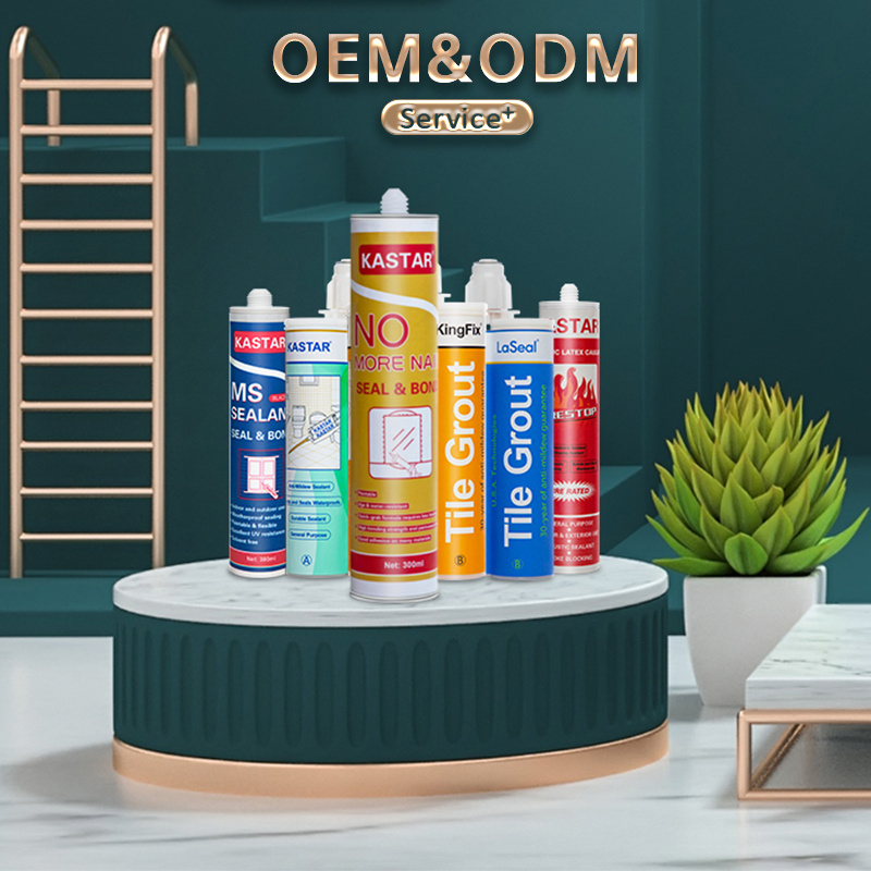 Factory Wholesale General Purpose Easy To Apply Ms Adhesive Odorless Waterproof Outdoor And Indoor Use Glue Ms Polymer Sealant