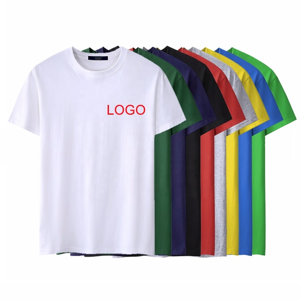 Bulk Wholesale Men Clothing,o-neck Plain T-shirt for Men,cotton White Custom T Shirt Casual Jersey Printing Blank 100% Cotton