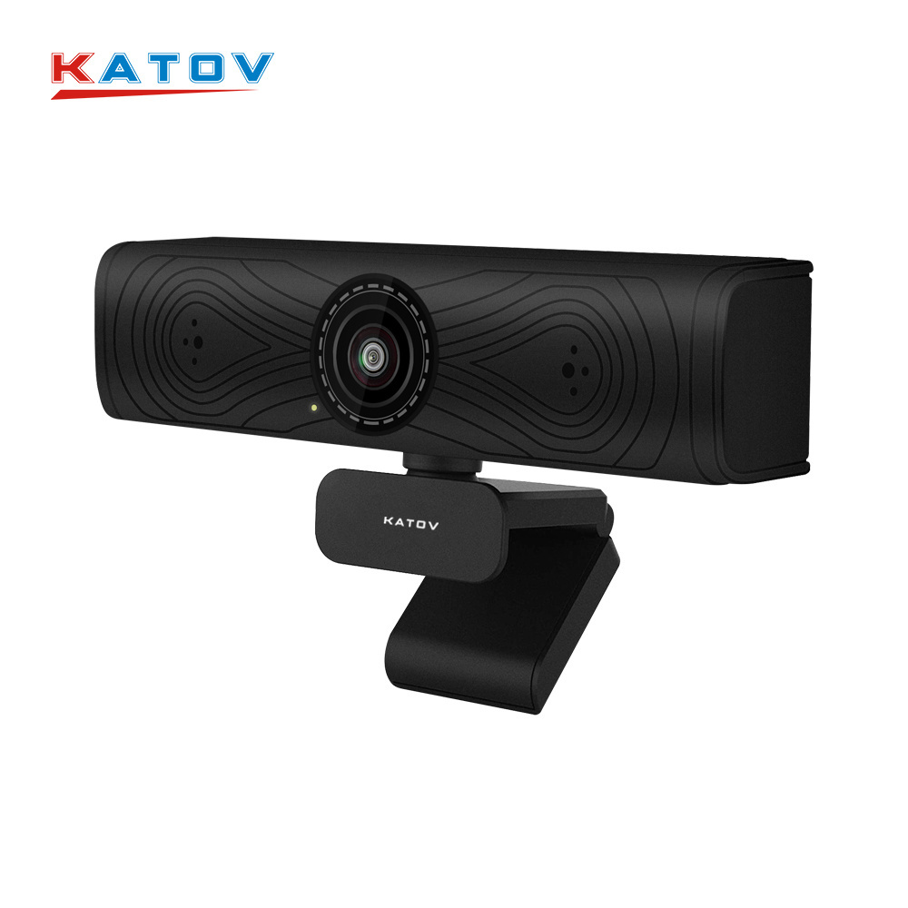 KATOV 4k usb webcam cover laptop usb3.0 4k auto framing web camera video conference webcam cameras