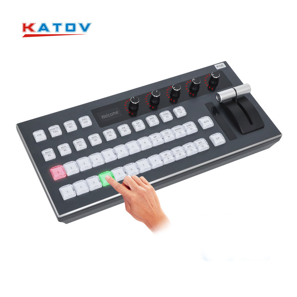 KATO VISION usb blackmagic atem switcher IP control panel for blackmagic switcher blackmagic vmix control panel